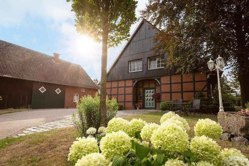 Herzlich Willkommen Auf Unserem Hof! Ladbergen Extérieur photo